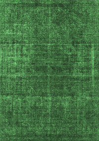 Oriental Emerald Green Industrial Rug, urb1022emgrn