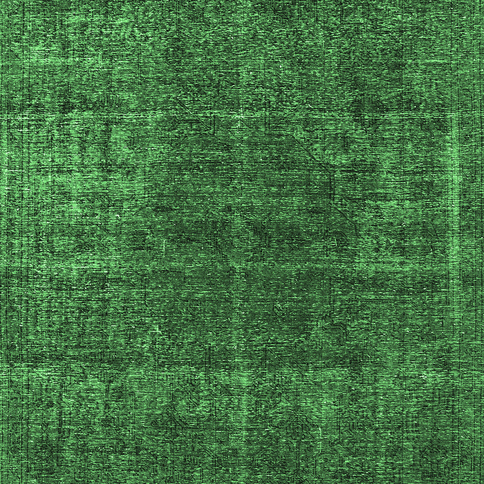 Oriental Emerald Green Industrial Rug, urb1022emgrn