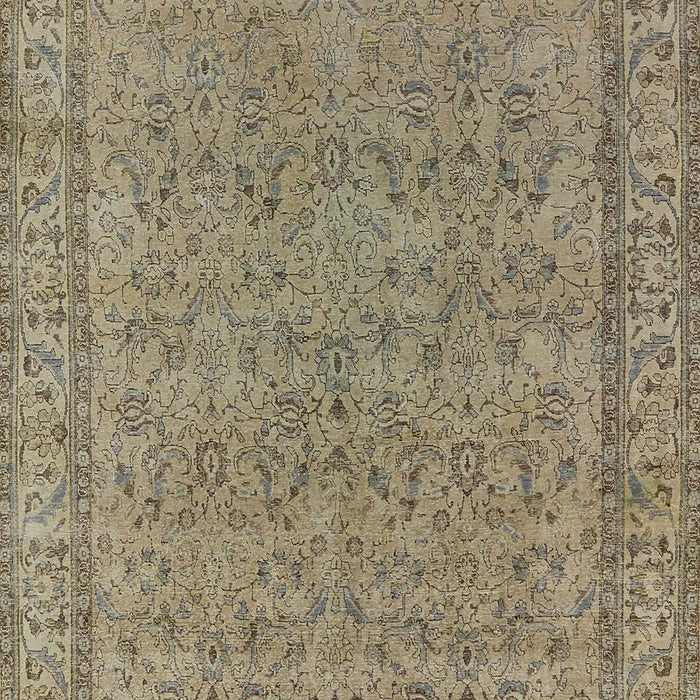 Machine Washable Industrial Modern Brown Rug, wshurb1023