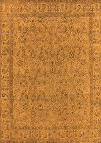 Oriental Orange Industrial Rug, urb1023org