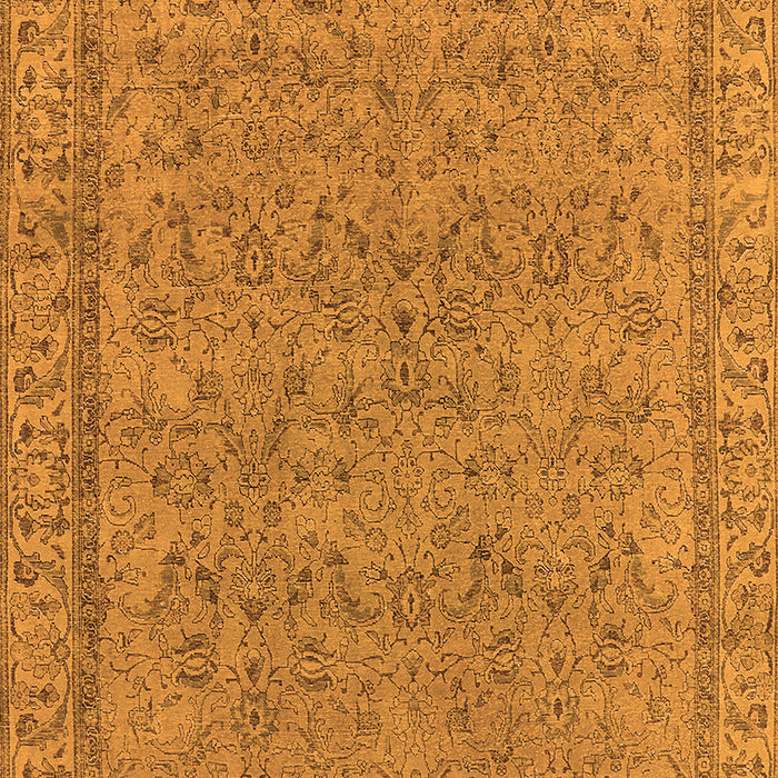 Machine Washable Oriental Orange Industrial Area Rugs, wshurb1023org