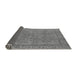 Sideview of Oriental Gray Industrial Rug, urb1023gry