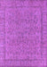 Machine Washable Oriental Purple Industrial Area Rugs, wshurb1023pur