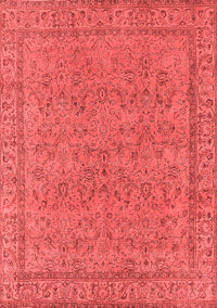 Oriental Red Industrial Rug, urb1023red