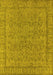 Oriental Yellow Industrial Rug, urb1023yw