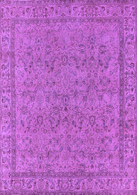 Oriental Purple Industrial Rug, urb1023pur