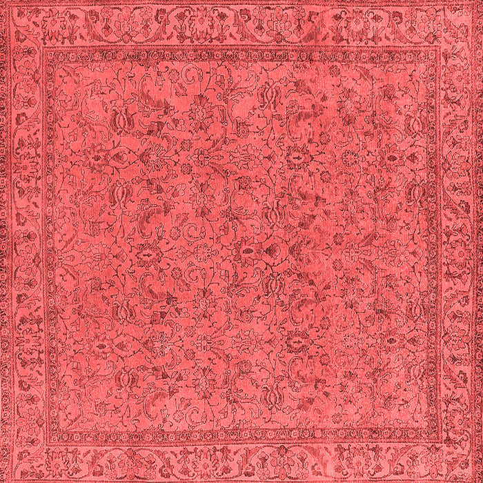 Oriental Red Industrial Rug, urb1023red