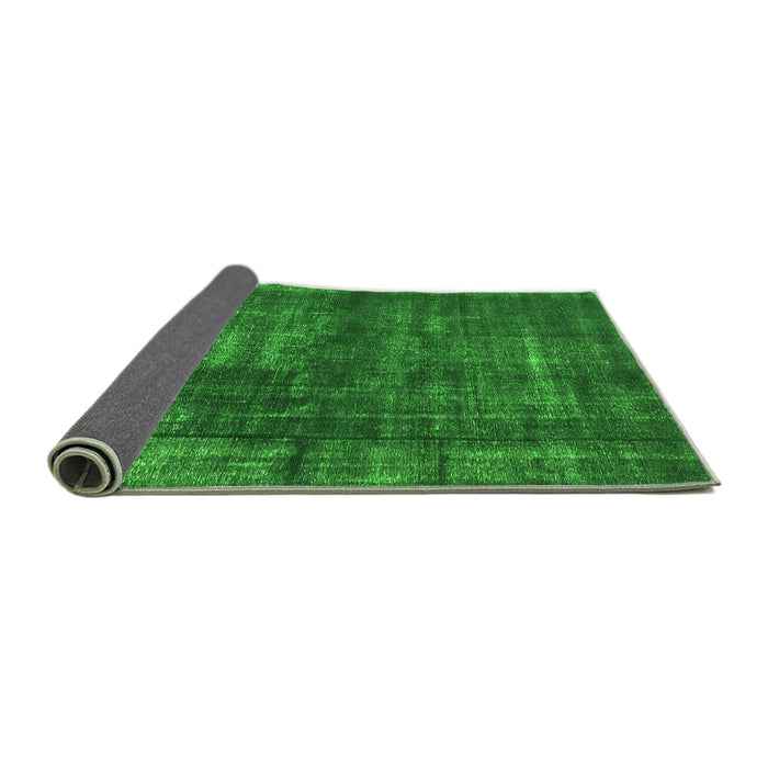 Sideview of Oriental Green Industrial Rug, urb1024grn