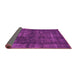 Sideview of Oriental Pink Industrial Rug, urb1024pnk