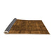 Sideview of Oriental Orange Industrial Rug, urb1024org