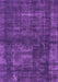 Machine Washable Oriental Purple Industrial Area Rugs, wshurb1024pur