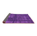 Sideview of Oriental Purple Industrial Rug, urb1024pur