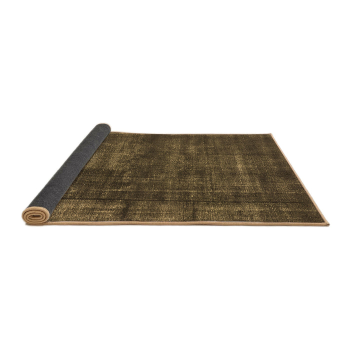 Sideview of Oriental Brown Industrial Rug, urb1024brn
