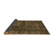 Sideview of Oriental Brown Industrial Rug, urb1024brn