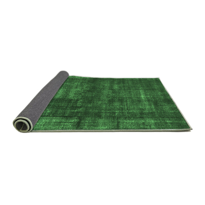 Sideview of Oriental Emerald Green Industrial Rug, urb1024emgrn