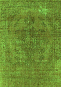 Oriental Green Industrial Rug, urb1025grn