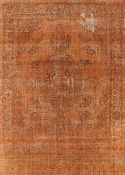 Mid-Century Modern Red Oriental Rug, urb1025