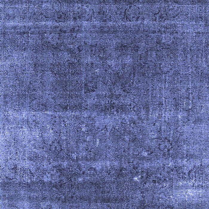 Oriental Blue Industrial Rug, urb1026blu