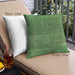 Front View of Mid-Century Modern Urban Square Apple Green Throw Pillow, 18 inch by 18 inch, pwurb1026