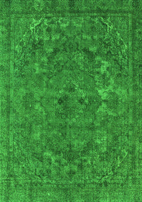 Oriental Green Industrial Rug, urb1027grn