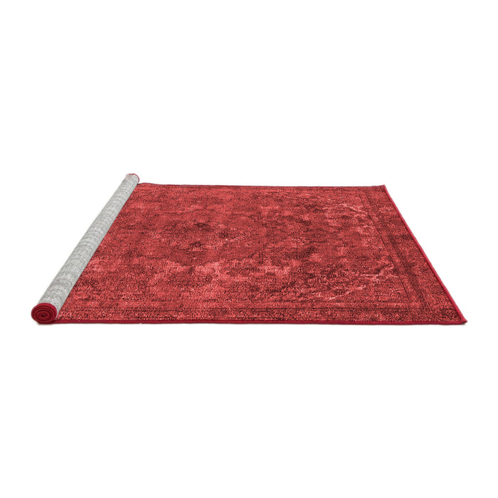 Industrial Red Washable Rugs