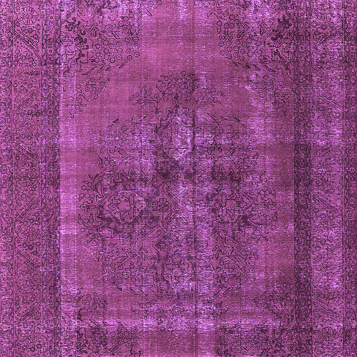 Machine Washable Oriental Purple Industrial Area Rugs, wshurb1028pur