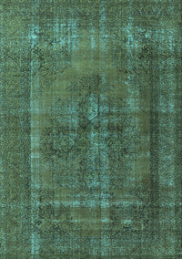 Oriental Light Blue Industrial Rug, urb1028lblu