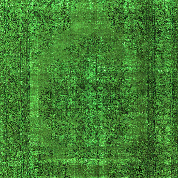 Oriental Green Industrial Rug, urb1028grn