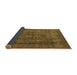 Sideview of Oriental Brown Industrial Rug, urb1028brn