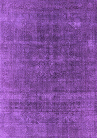 Oriental Purple Industrial Rug, urb1029pur