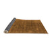 Sideview of Oriental Orange Industrial Rug, urb1029org