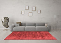 Machine Washable Oriental Red Industrial Rug, wshurb1029red