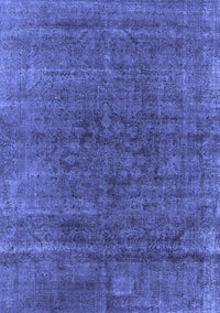 Oriental Blue Industrial Rug, urb1030blu