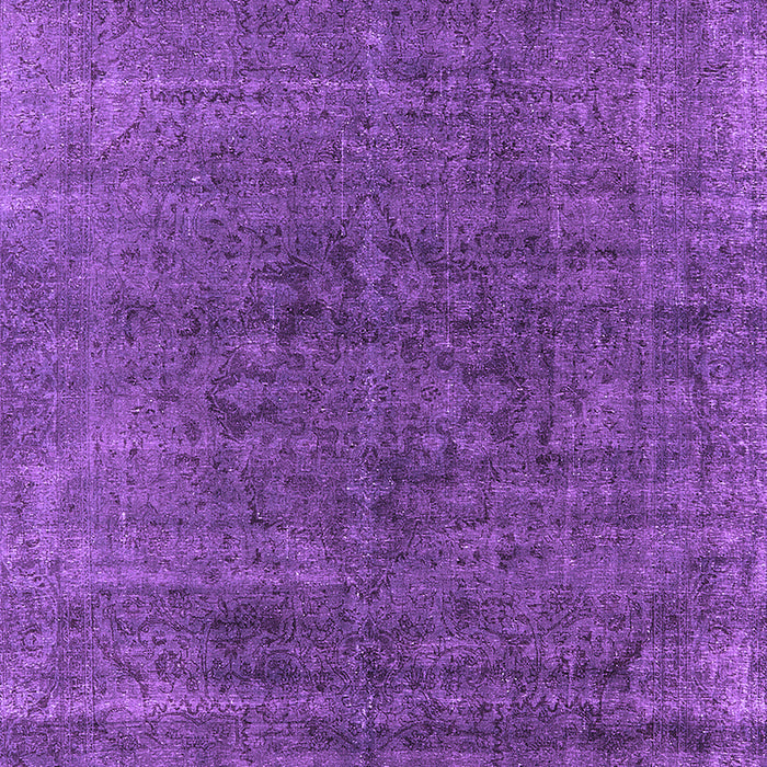 Machine Washable Oriental Purple Industrial Area Rugs, wshurb1030pur