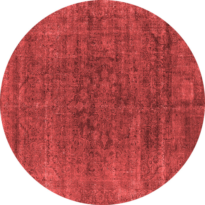 Machine Washable Oriental Red Industrial Rug, wshurb1030red