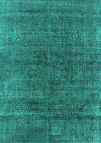 Oriental Turquoise Industrial Rug, urb1030turq