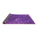 Sideview of Oriental Purple Industrial Rug, urb1031pur