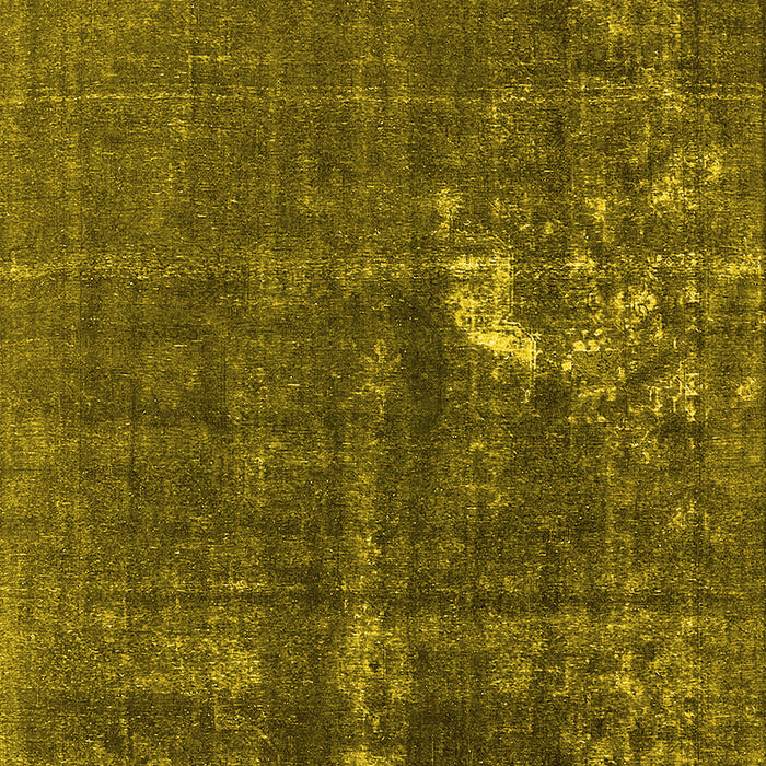 Oriental Yellow Industrial Rug, urb1031yw