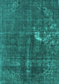 Oriental Turquoise Industrial Rug, urb1031turq