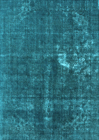 Oriental Light Blue Industrial Rug, urb1031lblu