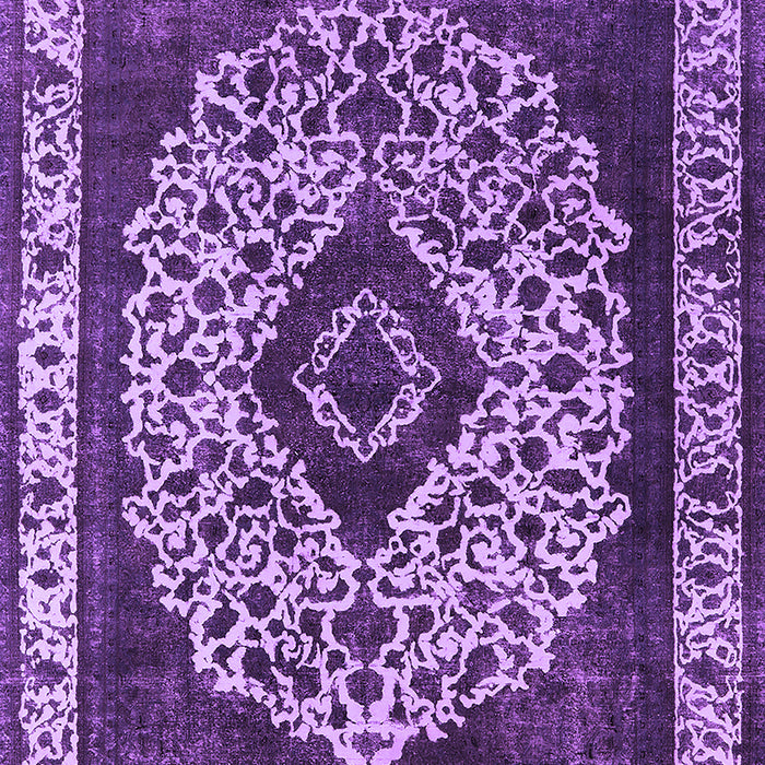 Machine Washable Oriental Purple Industrial Area Rugs, wshurb1032pur