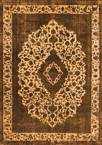 Oriental Orange Industrial Rug, urb1032org