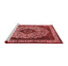 Industrial Red Washable Rugs