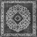 Square Oriental Gray Industrial Rug, urb1032gry