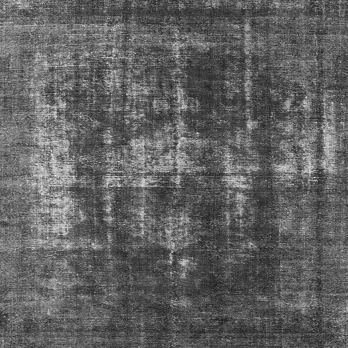 Square Oriental Gray Industrial Rug, urb1033gry