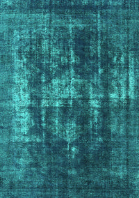 Oriental Turquoise Industrial Rug, urb1033turq