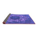 Sideview of Oriental Purple Industrial Rug, urb1034pur