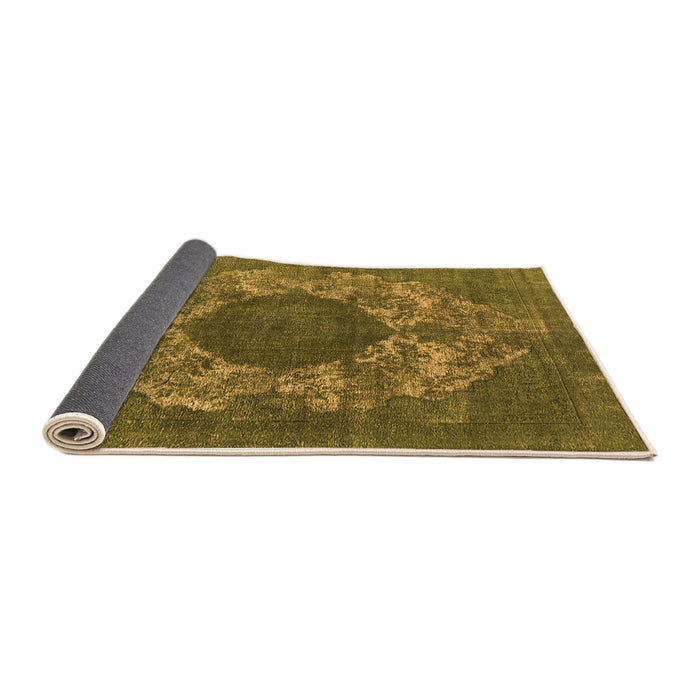 Sideview of Oriental Orange Industrial Rug, urb1034org
