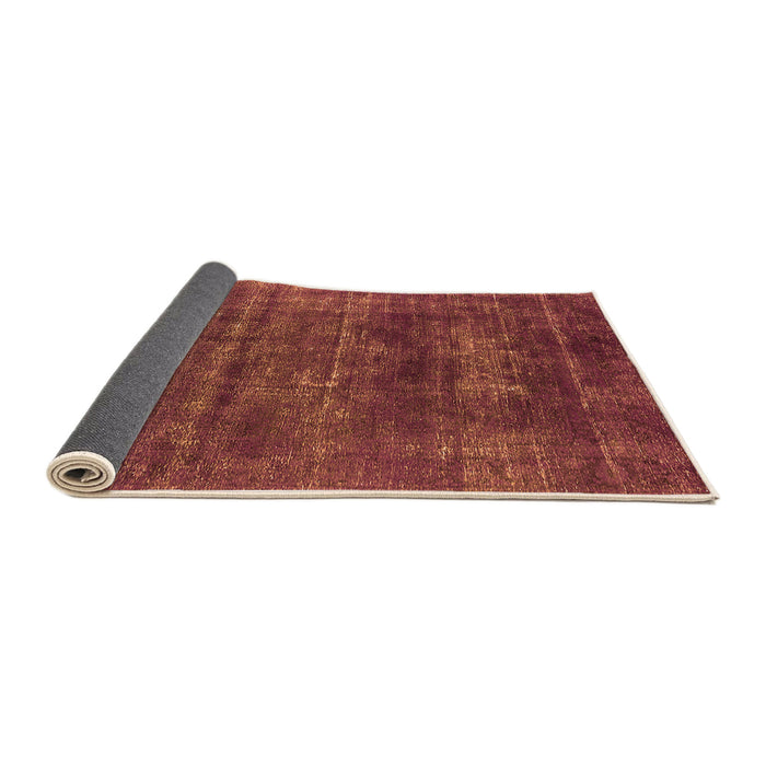 Sideview of Oriental Orange Industrial Rug, urb1035org