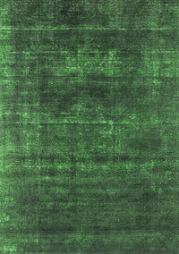 Oriental Green Industrial Rug, urb1035grn